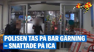 Här konfronteras polisen – efter att ha snattat på Ica [upl. by Lacim181]