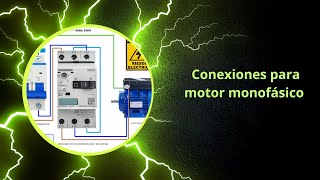 Conexiones para motor monofásico [upl. by Lord420]