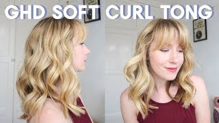 GHD Soft Curl Tong Tutorial  Review • Emma Rose Horsley [upl. by Kissie]