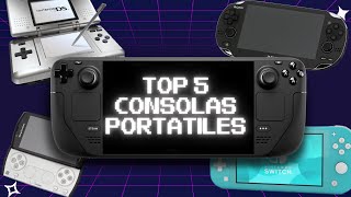 TOP 5 Mejores CONSOLAS PORTATILES para VERANO [upl. by Ahsinahs661]