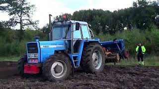 Landb Van Deynze  Ursel  Landini 14500 en Amazone schudeg  Fiona zaaimachine [upl. by Rheinlander]