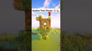 Minecraft Azalea Treehouse 🌳shorts [upl. by Llemor]