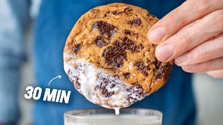 The 30Minute Thin and Crispy Chocolate Chip Cookie [upl. by Vacuva]