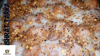 Fresco Style Dahi Bhaday Iftar Special Recipe By Ishrat Tarka [upl. by Eenttirb]