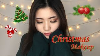 CHRISTMAS Makeup Tutorial [upl. by Ahseined231]