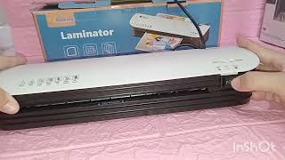 JAMANS TV  Officom Laminator Laminating Machine  Shopee Finds laminator shopeefinds [upl. by Ssej]