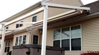 quotGenniusquot  A Waterproof Petractable Pergola Awning by Durasol Awnings [upl. by Wawro]