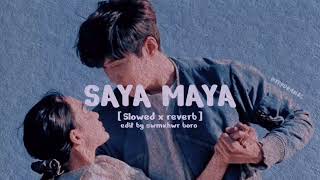 SAYA MAYA New slowed x reverb New Thorthingo lofi song music [upl. by Rafat]