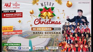 Natal HKBP Distrik 19 2023 Feat AKJ  Live At Stadion Patriot Candrabhaga Bekasi [upl. by Yasnil]