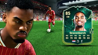 85 THE OCTOPUS EVOLUTION GRAVENBERCH PLAYER REVIEW  EA FC 25 ULTIMATE TEAM [upl. by Mloclam783]