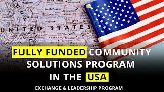 Scholarship in USA Community Solution Program USA 2024 By Syed Muhammad Hadi [upl. by Asir]