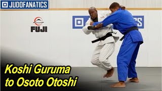 Koshi Guruma to Osoto Otoshi by Israel Hernandez [upl. by Singh]