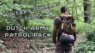 Dutch Army Patrol Pack Review [upl. by Jarid]