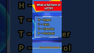 What is full form of HTTP  HTTP stand for [upl. by Ainoet850]