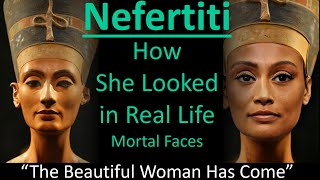 NEFERTITI How She Looked in Real Life Recreating her Busts Mortal Faces [upl. by Vevina692]