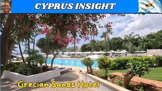 Grecian Sands Hotel Ayia Napa Cyprus  2024 Tour Around [upl. by Casavant]