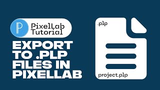 How to export PixelLab projects to plp files [upl. by Veno248]