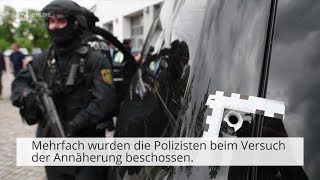 So bekam die Polizei die Lage in Königsbrück unter Kontrolle [upl. by Koral74]