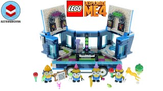 LEGO Despicable Me 4 75581 Minions Music Party Bus – LEGO Speed Build Review [upl. by Llydnek928]