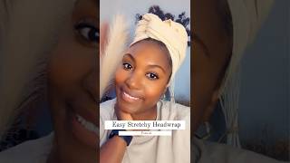 Easy Stretchy Headwrap Tutorial Stylish Looks in Minutes [upl. by Toll]