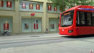 Neue Trams in Chemnitz [upl. by Urana]