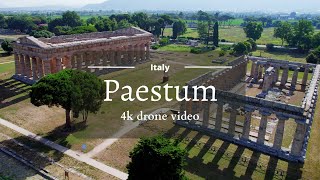 Paestum  4K drone video [upl. by Head87]