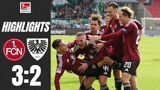 1 FC Nürnberg  SC Preußen Münster 32 Highlights  2 Bundesliga  20242025 [upl. by Gotcher]