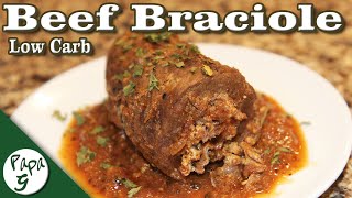 Beef Braciole – Delicious Italian Recipe [upl. by Warde]