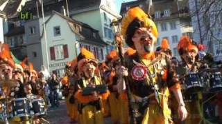 Latärnäschränzer FasnachtClip «Waterloo» Umzug Liestal 2008 [upl. by Dulcinea]