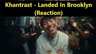 Khantrast  Landed In Brooklyn Reaction This is what Gen Z rap has become [upl. by Euqirdor]