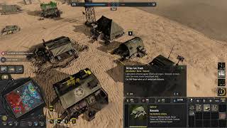 Company of Heroes 3 Brutal Air Power 4v4 Desert Control [upl. by Goldstein]