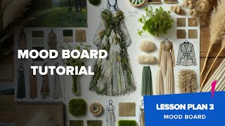 Lesson Plan 3  Mood Board Tutorial  Junk Kouture [upl. by Naig]