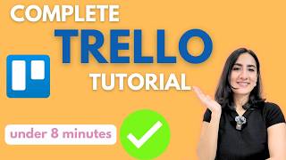 TRELLO TUTORIAL for BEGINNERS  Free Practice Assignment  Trello for Project Management [upl. by Htiekal]