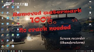 How to remove the watermark on Thunder Soft Screen recorder [upl. by Granese]