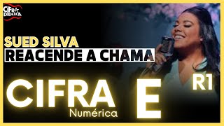 Reacende a Chama  Sued Silva  CIFRA NUMÉRICA [upl. by Nirrat]