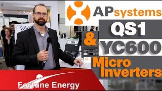 AP Systems introduces the QS1 and YC600 smart Micro Inverters [upl. by Cirenoj]