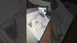 Drawing manga panels until i get famous part 2 [upl. by Adnilrem]