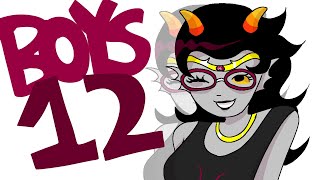 BOYS 12 Homestuck Animatic TROLLS [upl. by Bouldon]