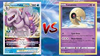 Pokemon TCG Live Palkia VSTAR Barbaracle VS Solrock Lunatone [upl. by Ramo]