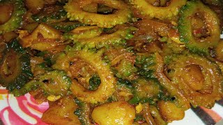 সেরা স্বাদের আলু করলার একটি নতুন রেসিপি। Karola recipe banglaRDHKCOPKING [upl. by Hahnert]