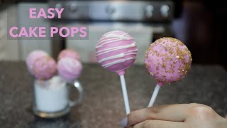 Easy Cake Pop Tutorial [upl. by Eartha]