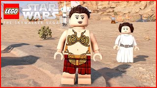 LEGO Star Wars The Complete Saga Walkthrough Part 26  Jabbas Palace Episode VI [upl. by Milburt]