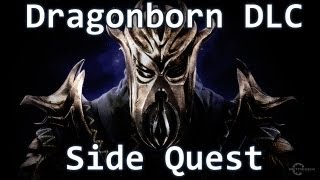 Skyrim Dragonborn DLC  Side Quest  Deathbrand [upl. by Chirlin]