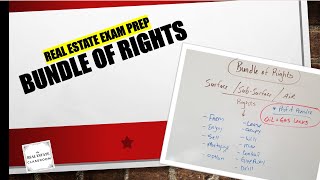 Bundle of Rights Real  Estate Exam Prep Videos [upl. by Angelico]