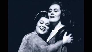 Joan Sutherland  Marilyn Horne  Serbami ognor sì fido  Semiramide  Rossini  1971 [upl. by Adirf]