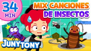 Mix  Nuestros Amigos Los Bichitos  Canciones y Quiz de Bichos  JunyTony en español [upl. by Tegirb]