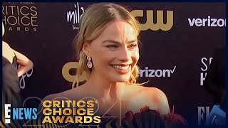 Margot Robbie GUSHES About Having a quotNormiequot Husband in Hollywood  2024 Critics Choice Awards [upl. by Cloots]