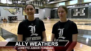 Loretto Girls ready for trip to State Tournament [upl. by Rock41]