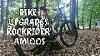 MY BIKE UPGRADES ROCKRIDER AM100S ALL MOUNTAIN MTB rockrider bikeupgrade rockrideram100s [upl. by Bowden]