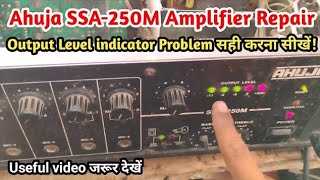 Ahuja 250wat repairing volt Performance हिंदी में SSA 250M powar amplifer [upl. by Eirollam56]